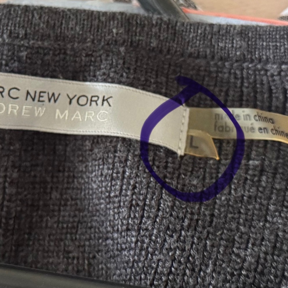 Elegant Charcoal Grey Knit Dress - Picture 6 of 6
